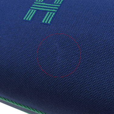 エルメス HERMES ブリッド ア ブラック PM マリン トワルアッシュ ポーチ シルバー金具 新品 未使用 ハンドバッグ バニティバッグ