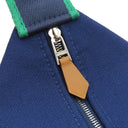 エルメス HERMES ブリッド ア ブラック PM マリン トワルアッシュ ポーチ シルバー金具 新品 未使用 ハンドバッグ バニティバッグ