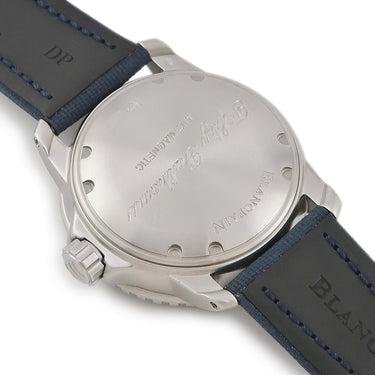 ブランパン BLANCPAIN フィフティファゾムス 5015D-1140-52B 自動巻き メンズ ブルー ダイバーズ