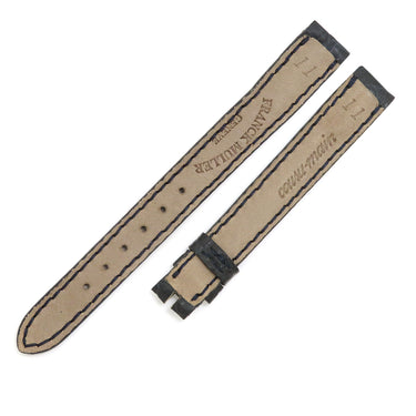 フランクミュラー FRANCK MULLER トノウカーベックス 2500用 クロコバンド ネイビー クロコダイル 腕時計パーツ 新品同様 純正 ベルト 11mm 紺 ネイビー