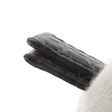 フランクミュラー FRANCK MULLER トノウカーベックス 2500用 クロコバンド ネイビー クロコダイル 腕時計パーツ 新品同様 純正 ベルト 11mm 紺 ネイビー