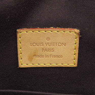 ルイヴィトン LOUIS VUITTON サミット ドライブ M93516 アマラント モノグラムヴェルニ ハンドバッグ ゴールド金具 紫 エナメル
