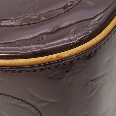 ルイヴィトン LOUIS VUITTON サミット ドライブ M93516 アマラント モノグラムヴェルニ ハンドバッグ ゴールド金具 紫 エナメル