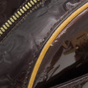 ルイヴィトン LOUIS VUITTON サミット ドライブ M93516 アマラント モノグラムヴェルニ ハンドバッグ ゴールド金具 紫 エナメル