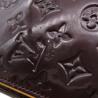 ルイヴィトン LOUIS VUITTON サミット ドライブ M93516 アマラント モノグラムヴェルニ ハンドバッグ ゴールド金具 紫 エナメル