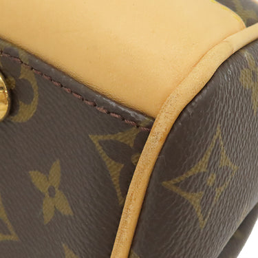 ルイヴィトン LOUIS VUITTON ビバリー MM M40121 モノグラム モノグラムキャンバス ハンドバッグ ゴールド金具 茶 肩掛け