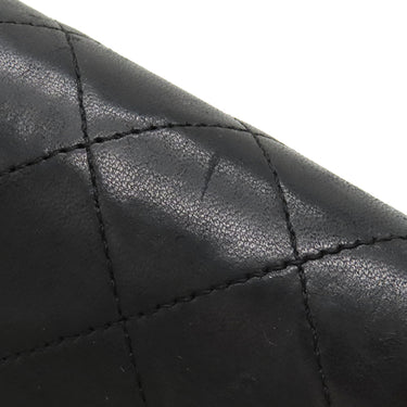 シャネル CHANEL マトラッセ 23 Wチェーン A01113 ブラック ラムスキン ショルダーバッグ ゴールド金具 黒 ダブルフラップ ダブルチェーン