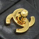 シャネル CHANEL マトラッセ 23 Wチェーン A01113 ブラック ラムスキン ショルダーバッグ ゴールド金具 黒 ダブルフラップ ダブルチェーン