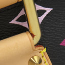 ルイヴィトン LOUIS VUITTON アルマPM M40444 ノワール モノグラムマルチカラー ハンドバッグ ゴールド金具 黒 村上隆