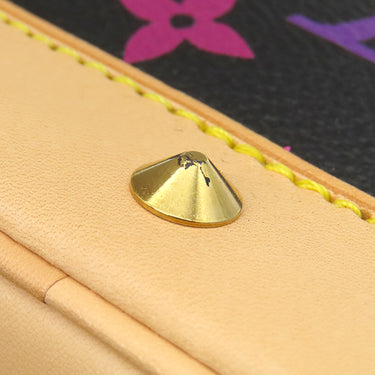 ルイヴィトン LOUIS VUITTON アルマPM M40444 ノワール モノグラムマルチカラー ハンドバッグ ゴールド金具 黒 村上隆