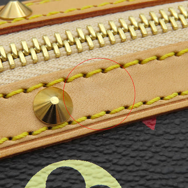 ルイヴィトン LOUIS VUITTON アルマPM M40444 ノワール モノグラムマルチカラー ハンドバッグ ゴールド金具 黒 村上隆