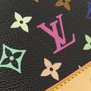 ルイヴィトン LOUIS VUITTON アルマPM M40444 ノワール モノグラムマルチカラー ハンドバッグ ゴールド金具 黒 村上隆