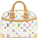 ルイヴィトン LOUIS VUITTON トゥルーヴィル M92663 ブロン モノグラムマルチカラー ハンドバッグ ゴールド金具 白
