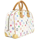 ルイヴィトン LOUIS VUITTON トゥルーヴィル M92663 ブロン モノグラムマルチカラー ハンドバッグ ゴールド金具 白