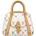 ルイヴィトン LOUIS VUITTON プリシラ M40096 ブロン モノグラムマルチカラー ハンドバッグ ゴールド金具 白