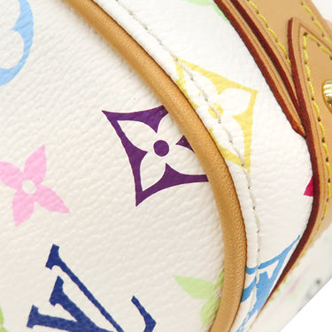 ルイヴィトン LOUIS VUITTON プリシラ M40096 ブロン モノグラムマルチカラー ハンドバッグ ゴールド金具 白