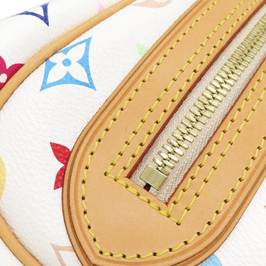 ルイヴィトン LOUIS VUITTON プリシラ M40096 ブロン モノグラムマルチカラー ハンドバッグ ゴールド金具 白