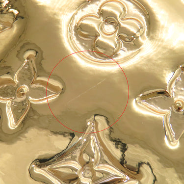 ルイヴィトン LOUIS VUITTON サックプラ M40268 ドレ ミラービニール トートバッグ ゴールド金具 金色