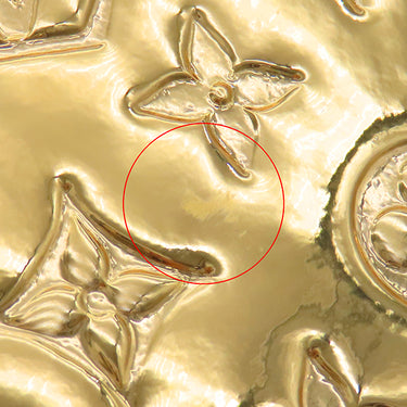 ルイヴィトン LOUIS VUITTON サックプラ M40268 ドレ ミラービニール トートバッグ ゴールド金具 金色