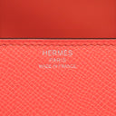 エルメス HERMES デッラ カヴァッレリア ミニ ローズテキサス ヴォーエプソン ショルダーバッグ シルバー金具 コーラル