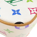 ルイヴィトン LOUIS VUITTON ソローニュ M92661 ブラン モノグラムマルチカラーキャンバス ショルダーバッグ ゴールド金具 白 斜め掛け