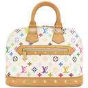 ルイヴィトン LOUIS VUITTON アルマ M92647 ブロン モノグラムマルチカラー ハンドバッグ ゴールド金具 白