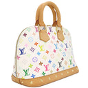 ルイヴィトン LOUIS VUITTON アルマ M92647 ブロン モノグラムマルチカラー ハンドバッグ ゴールド金具 白