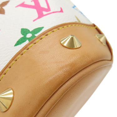 ルイヴィトン LOUIS VUITTON アルマ M92647 ブロン モノグラムマルチカラー ハンドバッグ ゴールド金具 白