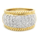 ノンブランド NON BRAND ダイヤリング ゴールド K18 ダイヤモンド リング 指輪 13.5号