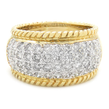 ノンブランド NON BRAND ダイヤリング ゴールド K18 ダイヤモンド リング 指輪 13.5号