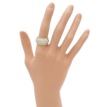 ノンブランド NON BRAND ダイヤリング ゴールド K18 ダイヤモンド リング 指輪 13.5号