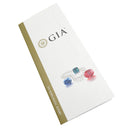 ノンブランド NON BRAND ブルーサファイア ダイヤリング プラチナシルバー Pt900 サファイア リング 指輪 青 非加熱 スリランカ産 12号