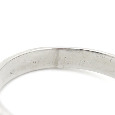 ノンブランド NON BRAND ブルーサファイア ダイヤリング プラチナシルバー Pt900 サファイア リング 指輪 青 非加熱 スリランカ産 12号