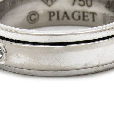 ピアジェ PIAGET ポセション ダイヤリング G34P8M00 ホワイトゴールド K18WG ダイヤモンド #49(JP9) リング 指輪 1P 一粒 回転 9号