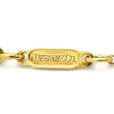 ティファニー Tiffany & Co パール ペンダント イエローゴールド K18YG パール ネックレス フラワーモチーフ 750YG 18金