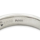 ノンブランド NON BRAND ルビー ダイヤリング プラチナシルバー Pt900 ルビー ダイヤモンド リング 指輪 レッド 赤 17号