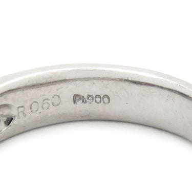 ノンブランド NON BRAND ルビー ダイヤリング プラチナシルバー Pt900 ルビー ダイヤモンド リング 指輪 レッド 赤 17号