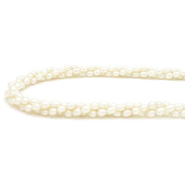 ミキモト MIKIMOTO パールネックレス パールホワイト パール K18YG ネックレス MIKIMOTO 真珠 3連 単色パール K18 YG ゴールド