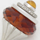 ライマ RAIMA シトリン ダイヤ ホワイトゴールド K18WG シトリン ダイヤモンド ペンダントトップ チャーム