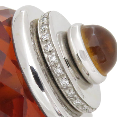 ライマ RAIMA シトリン ダイヤ ホワイトゴールド K18WG シトリン ダイヤモンド ペンダントトップ チャーム