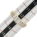 ノンブランド NON BRAND ダイヤリング イエローゴールド K18YG ダイヤモンド リング 指輪 テーパー 13号