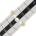 ミキモト MIKIMOTO リング PR-1476K パールホワイトXイエローゴールド K18YG パール リング 指輪 MIKIMOTO  12号
