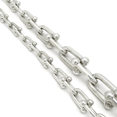 ティファニー Tiffany & Co ハードウェア グラジュエイテッド リンク 60153092 シルバー シルバー925 ネックレス AG925 スターリングシルバー