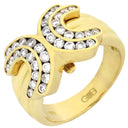 ゲインズボロウ GAINSBOROUGH ダイヤモンド リング イエローゴールド K18YG ダイヤモンド リング 指輪 750 18K 18金 チャーム取り外し可能 12号