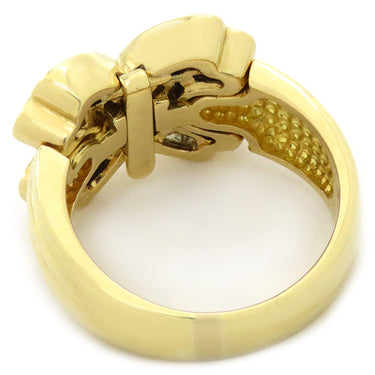 ゲインズボロウ GAINSBOROUGH ダイヤモンド リング イエローゴールド K18YG ダイヤモンド リング 指輪 750 18K 18金 チャーム取り外し可能 12号