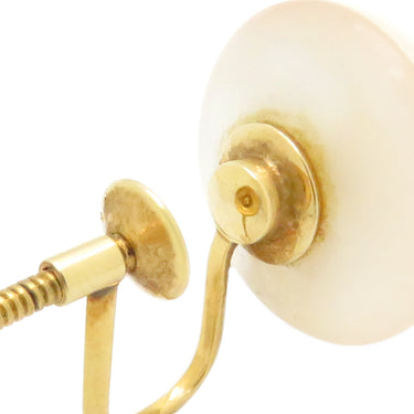 TASAKI TASAKI マベパール パールホワイトXイエローゴールド K18YG パール イヤリング 750YG