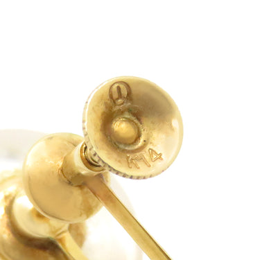 TASAKI TASAKI マベパール パールホワイトXイエローゴールド K18YG パール イヤリング 750YG