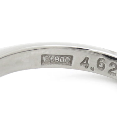 ノンブランド NON BRAND ブラックオパール ダイヤリング プラチナシルバー Pt900 ブラックオパール ダイヤモンド リング 指輪 12号