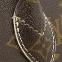 ルイヴィトン LOUIS VUITTON ロックイット BB M40599 モノグラム シャイニーモノグラムキャンバス ハンドバッグ ゴールド金具 茶