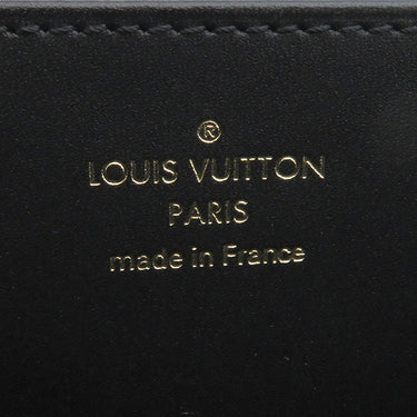 ルイヴィトン LOUIS VUITTON ナノグラム ジッピー ウォレット M82233 ノワール カーフ 長財布 ゴールド金具 ロングウォレット ラウンドファスナー レザー 黒